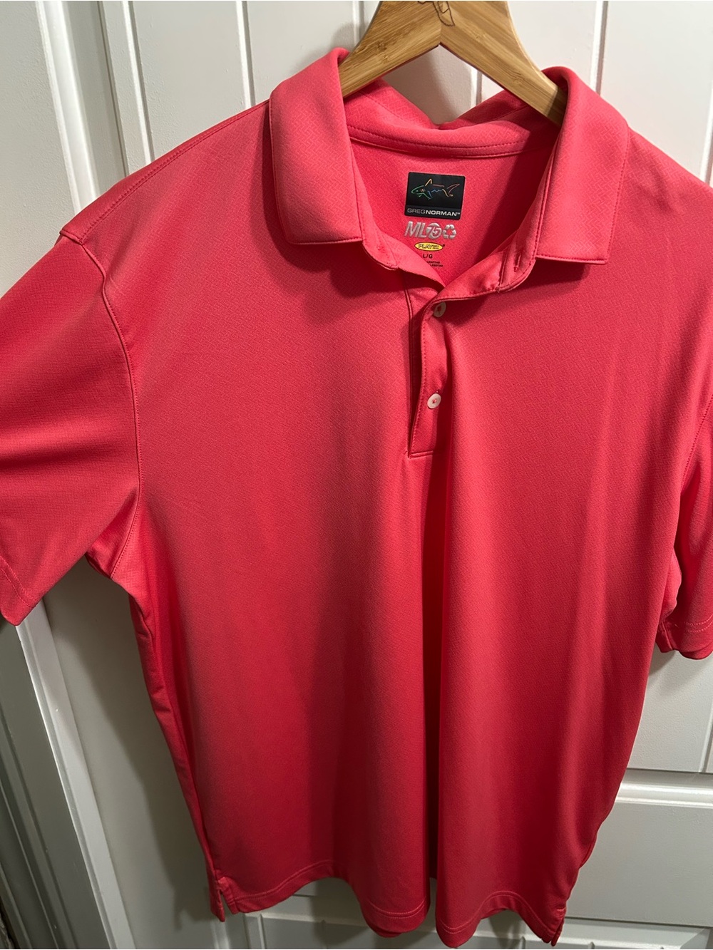 Greg Norman Collection Coral Polo Shirt